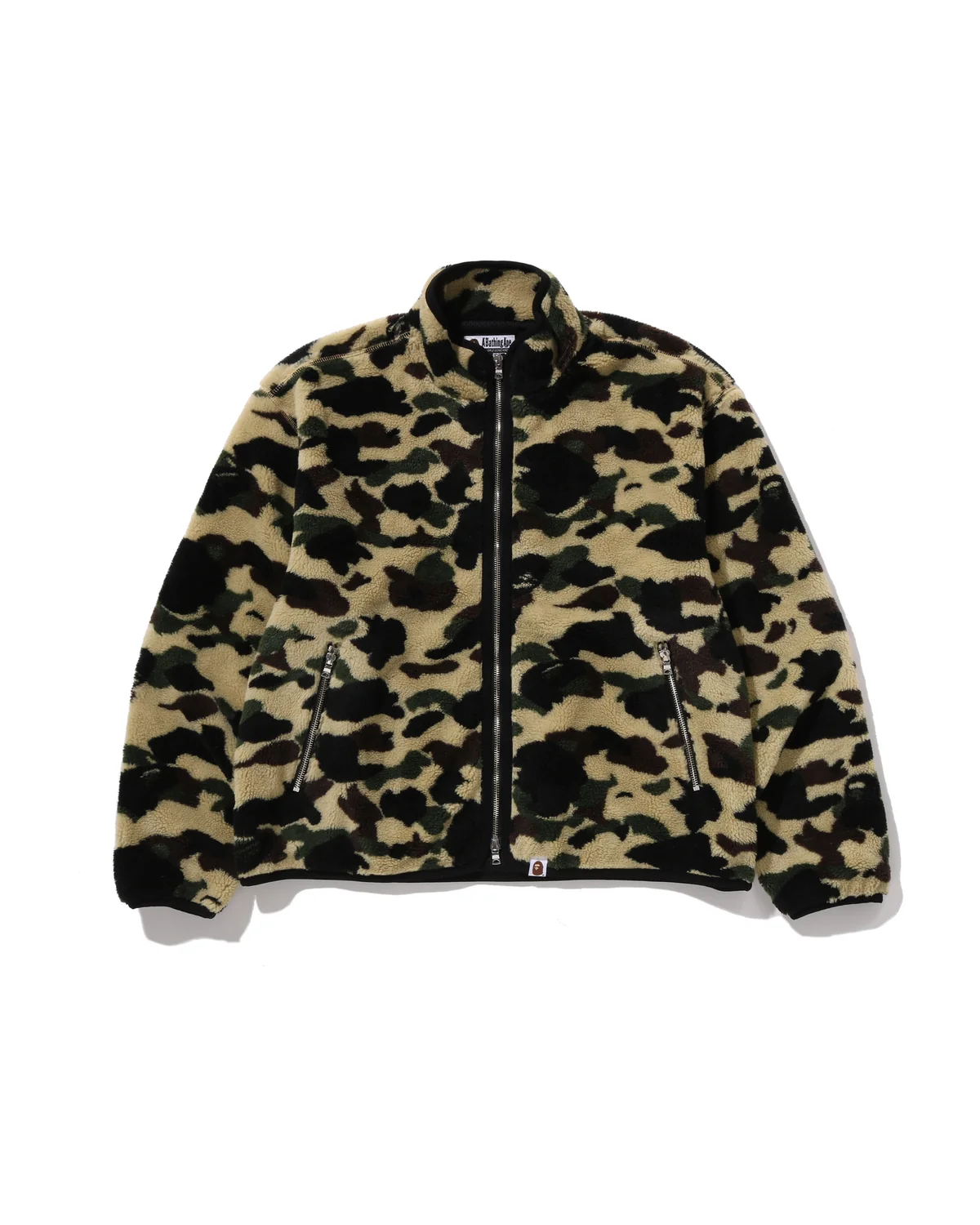 Camo Flocked Denim